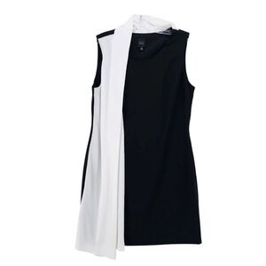 Saks Black Label Black and Ivory Dress